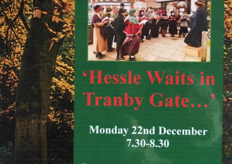 The Hessle Waits in Tranby Gate: Monday 22nd December